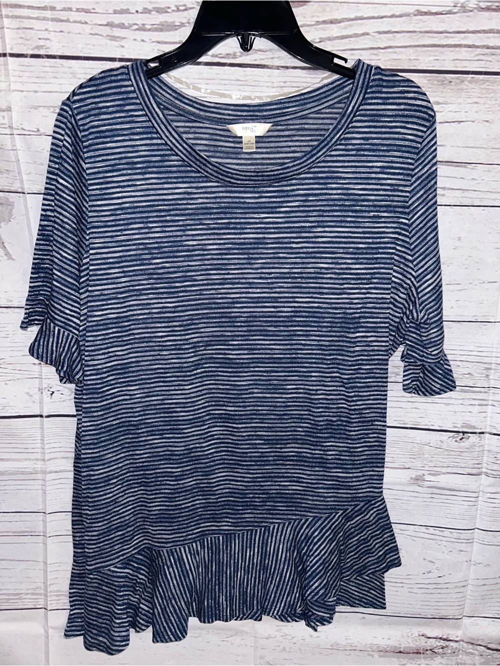 Terra & Sky Striped Shirt